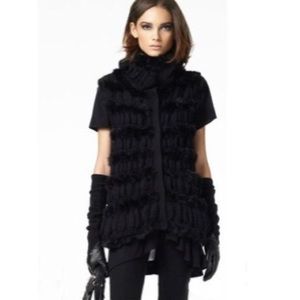 Diane con Furstenberg Alcina Fur Vest retail $575